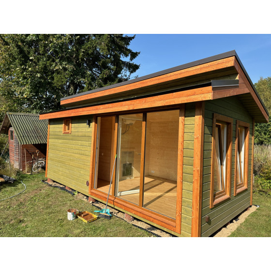 Gatava moduļu pirts 3 x 6.0m