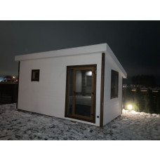 Gatava moduļu pirts 3,3 x 5.5 m