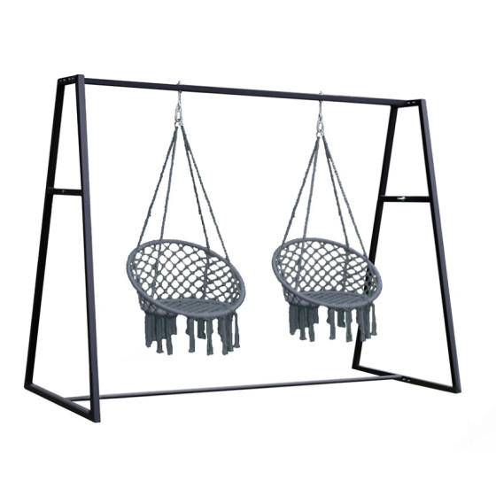 Metāla - šūpoļu komplekts