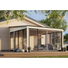 Katrīna 16,6m2 - stiklota veranda